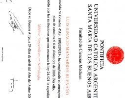 Luis Manjarrés – Nefrólogo