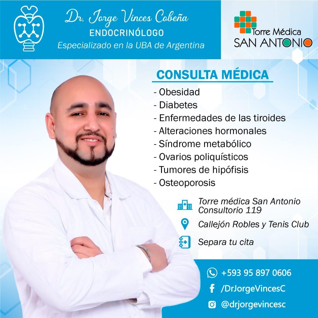 Dr Jorge Vinces Cobeña